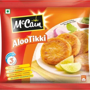 Mccain Aloo Tikki Patty, 400 g Regular Pack