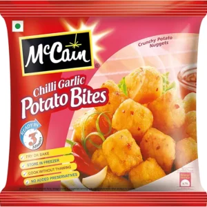 Mccain Chilli Garlic Potato Bites, 420 g Regular Pack